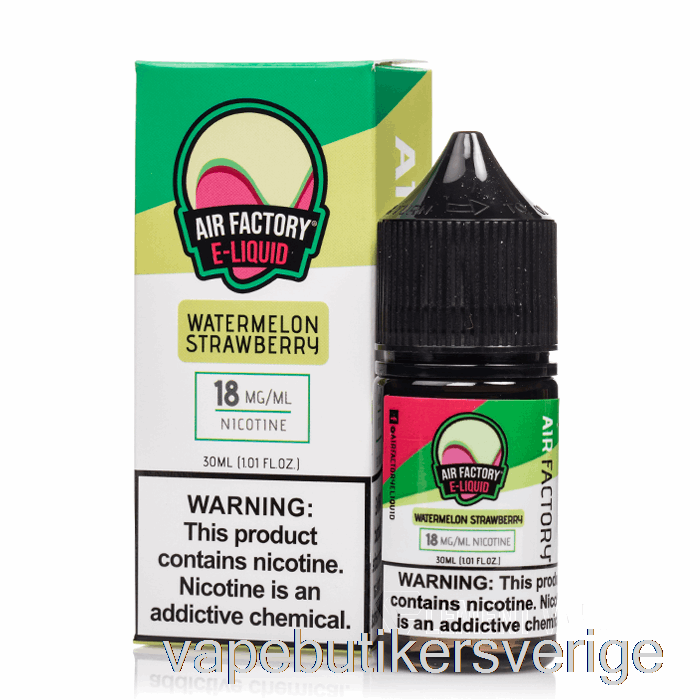 Vape Sverige Vattenmelon Jordgubb - Luftfabrikssalter - 30ml 18mg